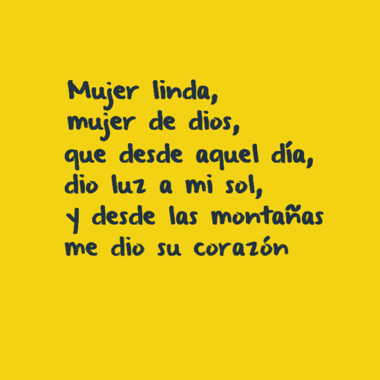 poemas para la mujeres cortos