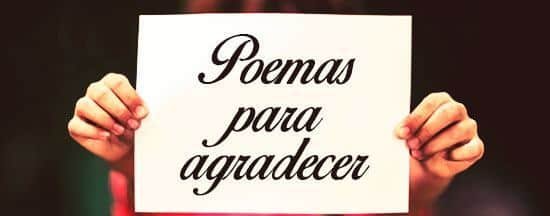 poemas para agradecer