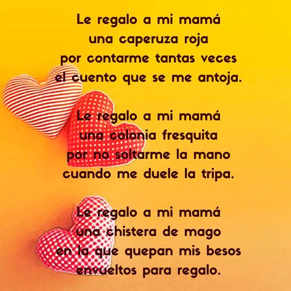 Poemas para mama