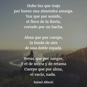 poemas de rafael alberti