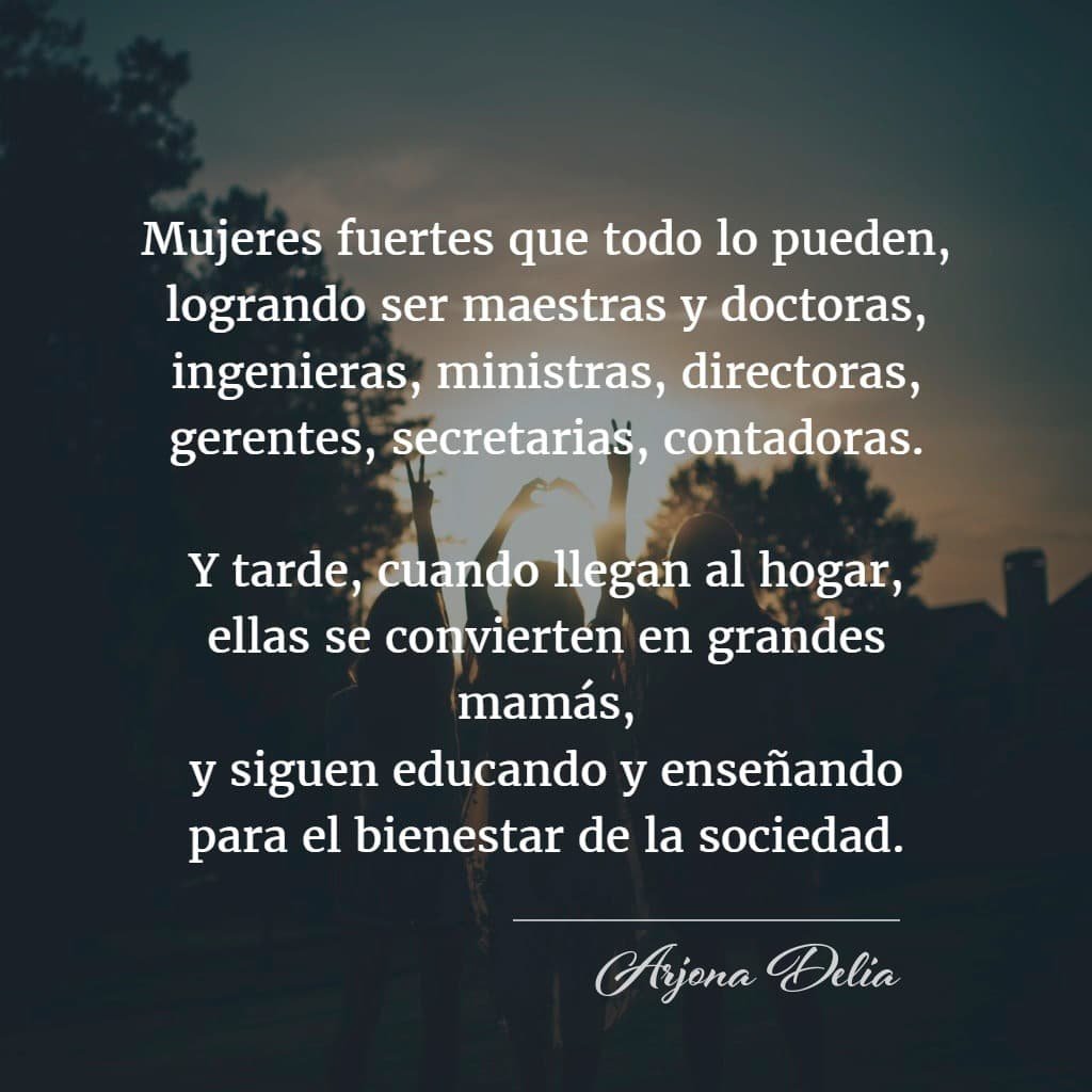 Poemas para el dia de la mujer 1